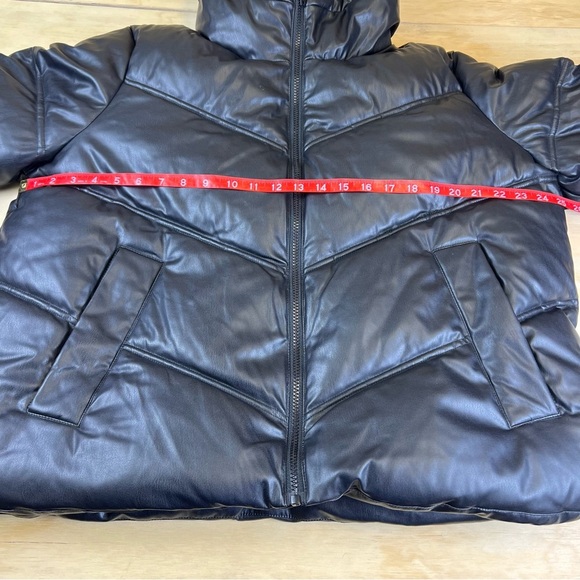 UGG Women's Ronney Puffer Faux Leather Coat - Picture 7 of 10